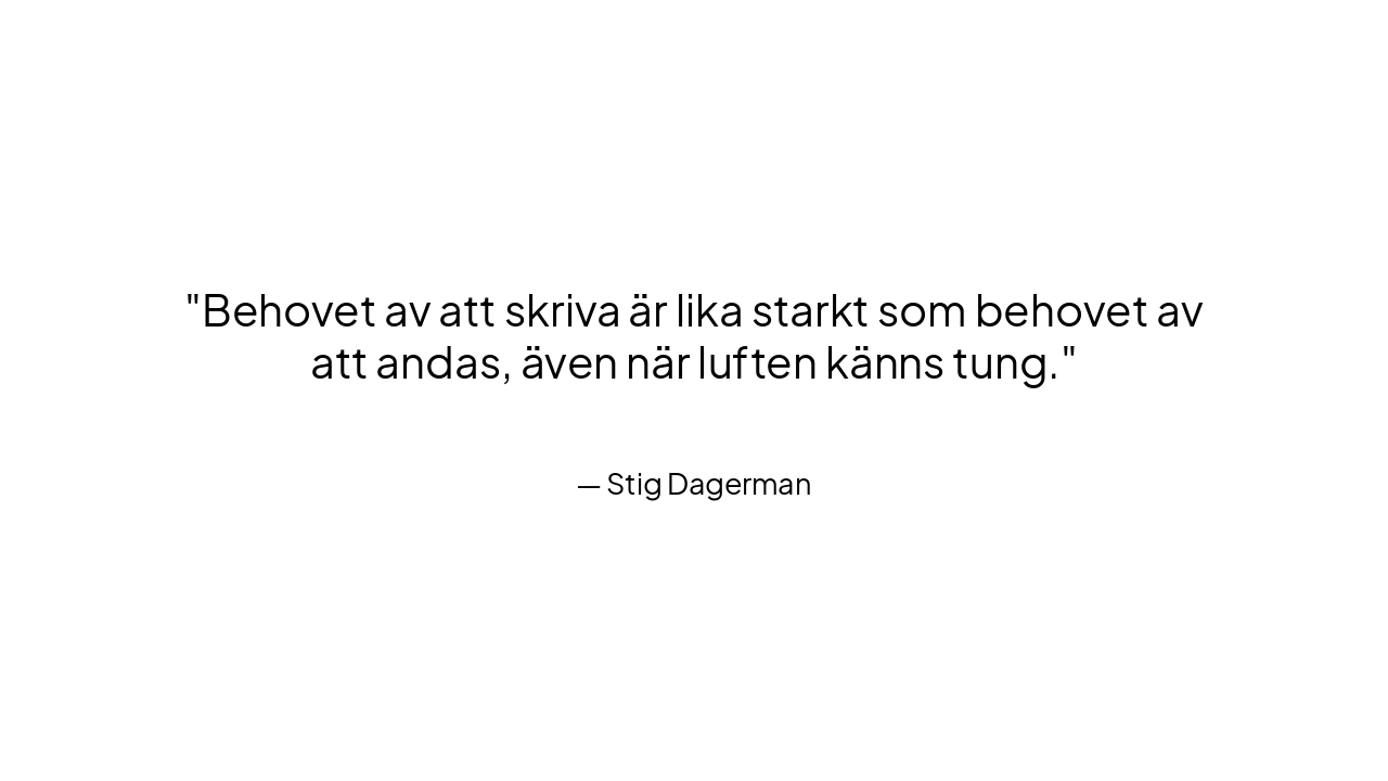 Slide 7 - Författarens röst