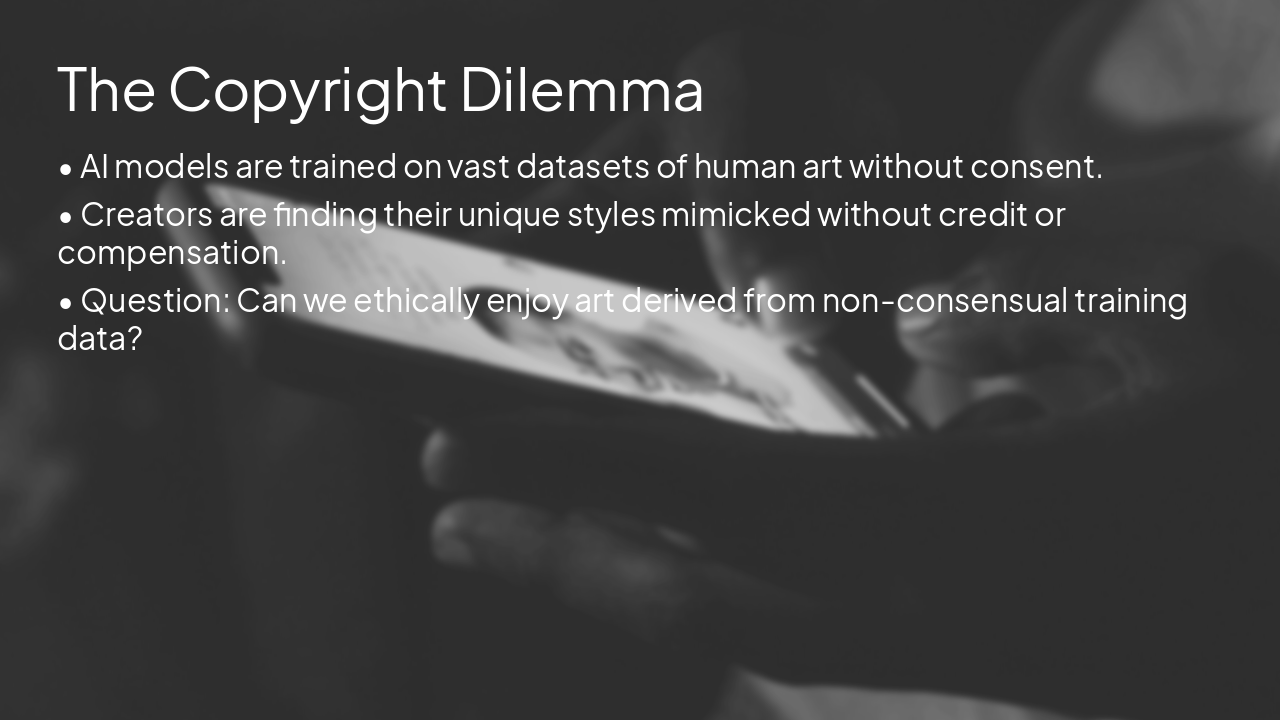 Slide 4 - The Copyright Dilemma