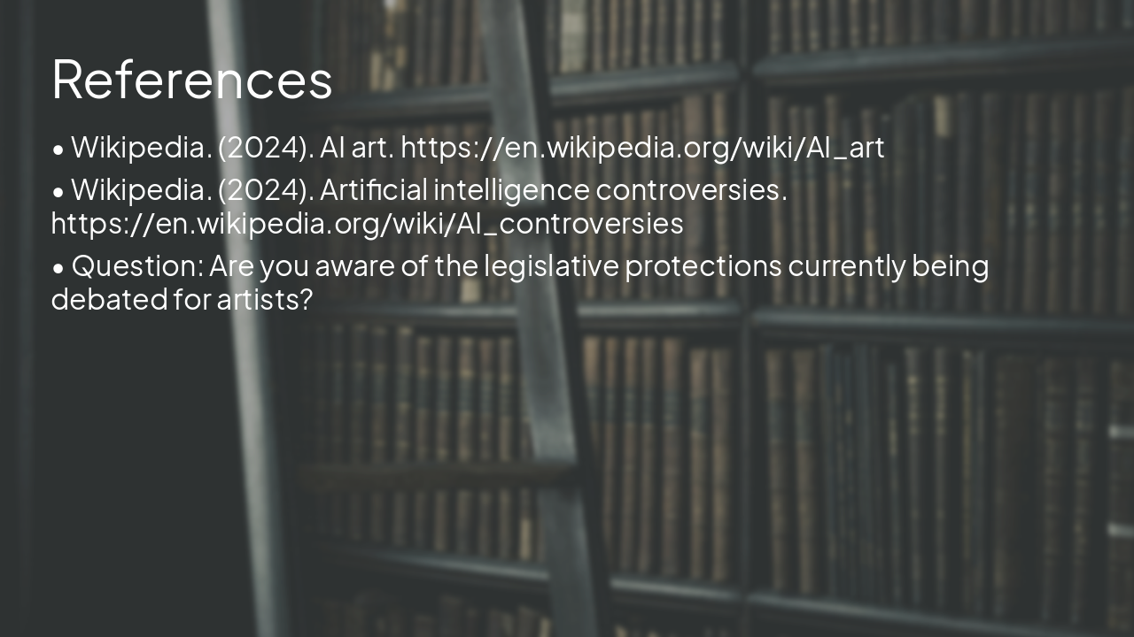 Slide 8 - References