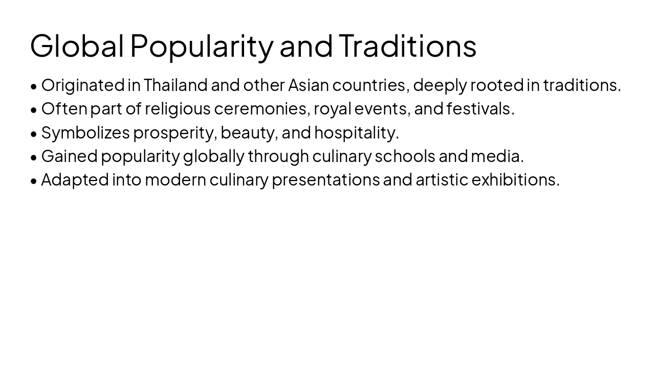 Slide 7 - Global Popularity and Traditions