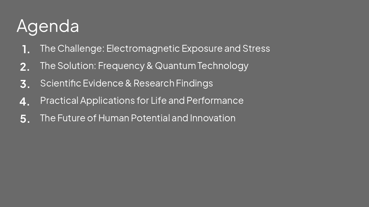 Slide 2 - Agenda