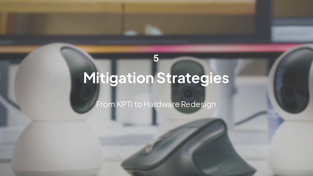 Slide 17 - Mitigations