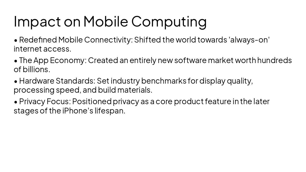 Slide 5 - Impact on Mobile Computing