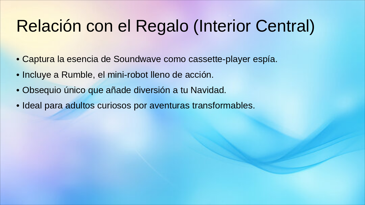 Slide 4 - Relación con el Regalo (Interior Central)