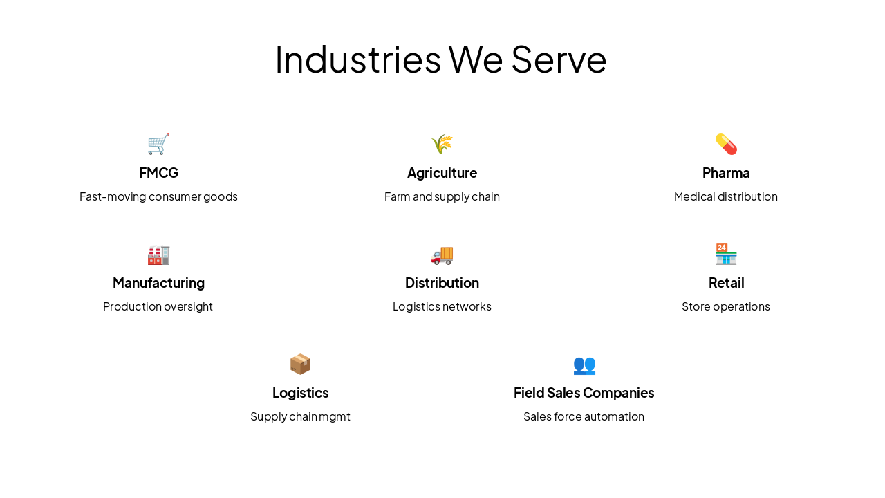 Slide 17 - Industries We Serve