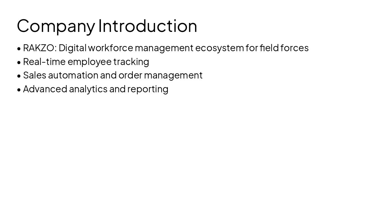 Slide 3 - Company Introduction
