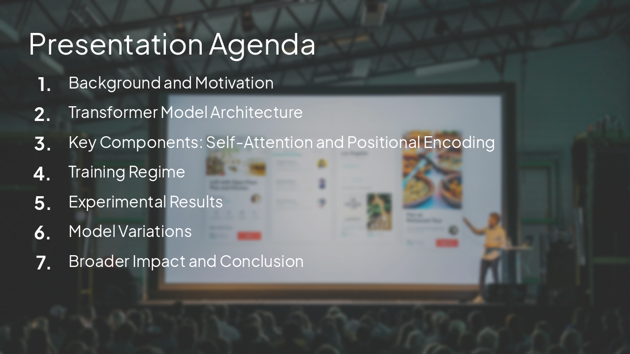 Slide 2 - Presentation Agenda