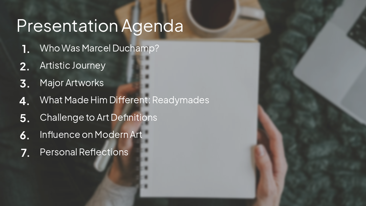 Slide 2 - Presentation Agenda