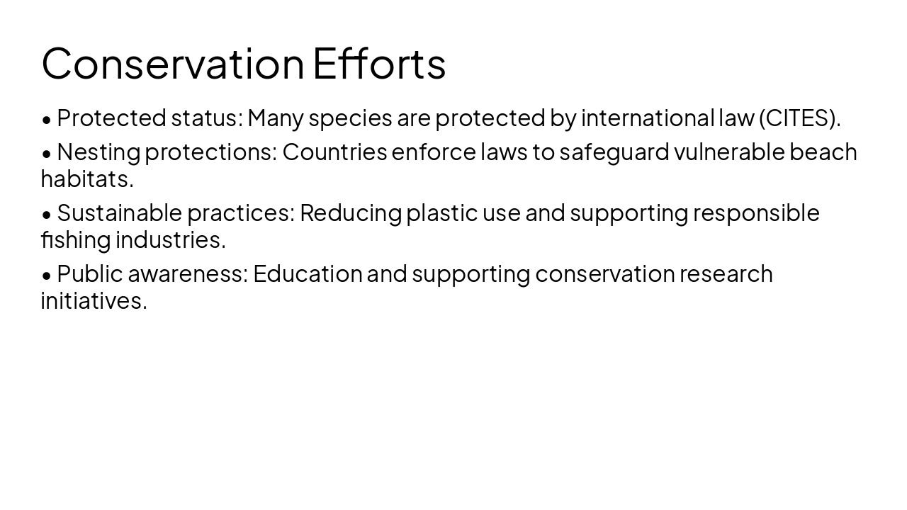 Slide 10 - Conservation Efforts