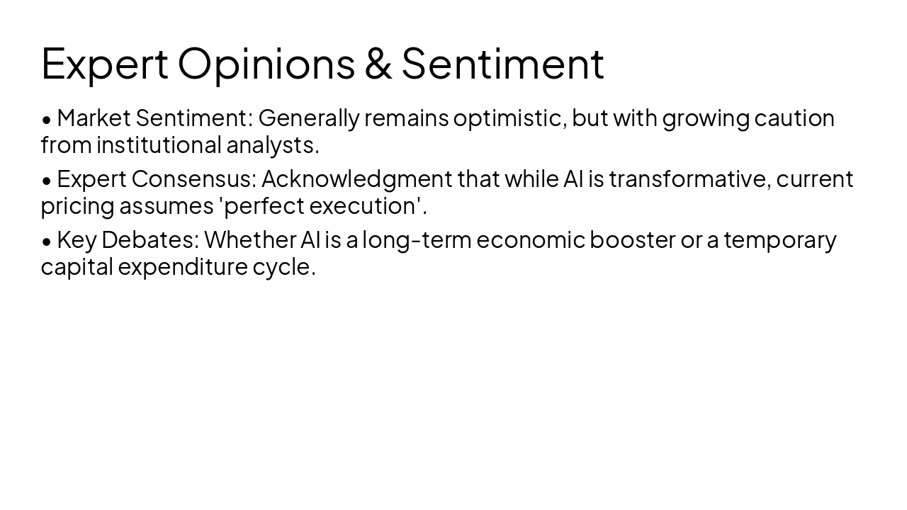 Slide 12 - Expert Opinions & Sentiment
