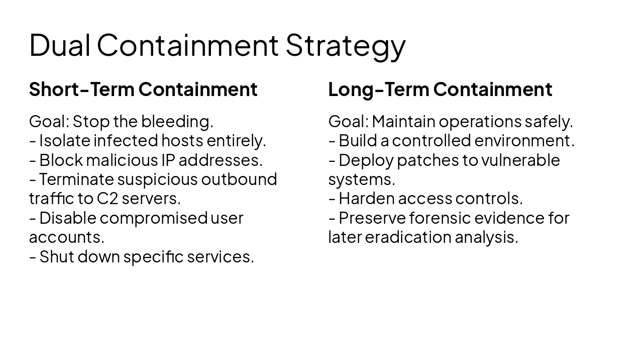 Slide 6 - Dual Containment Strategy