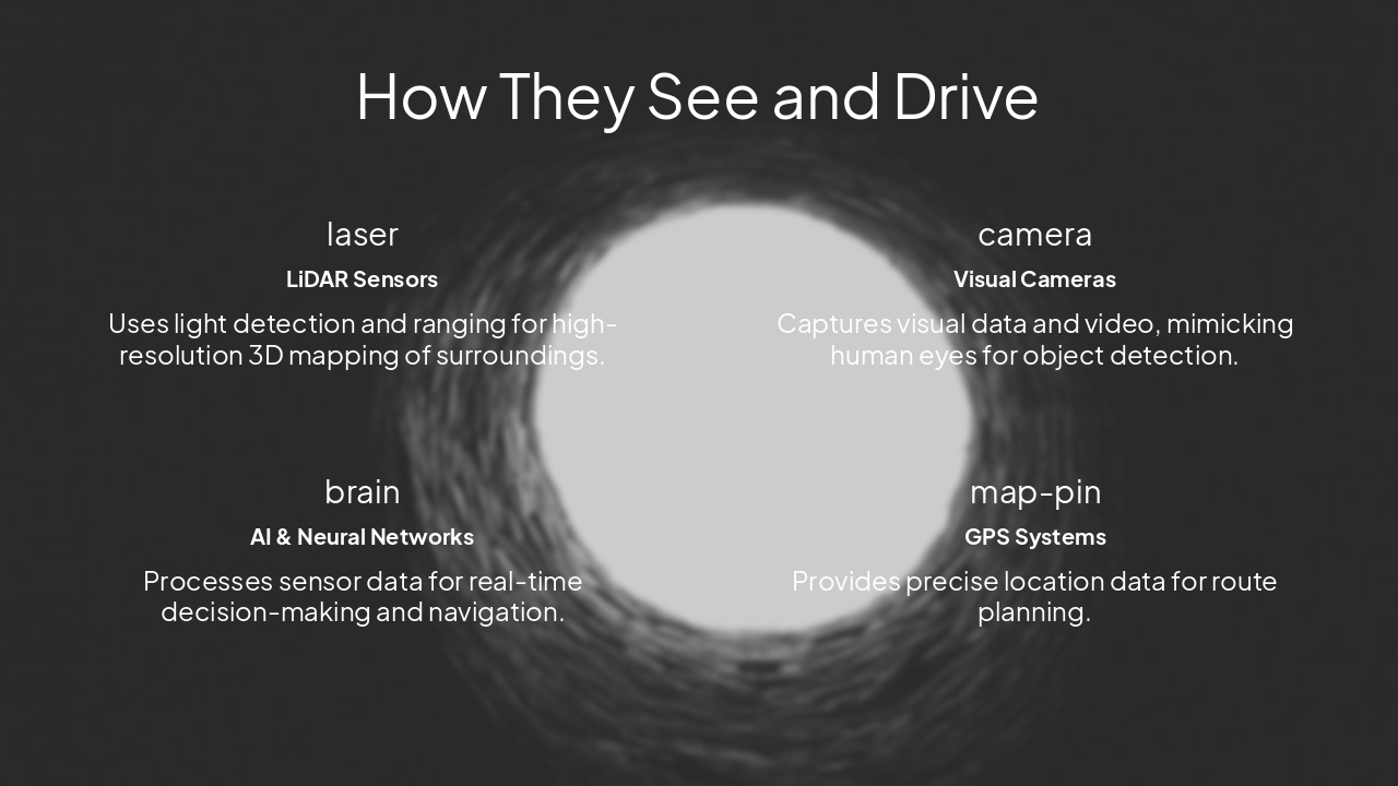 Slide 4 - How They See and Drive