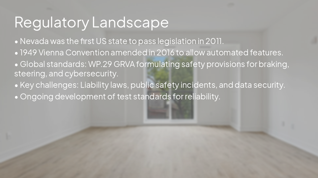 Slide 8 - Regulatory Landscape