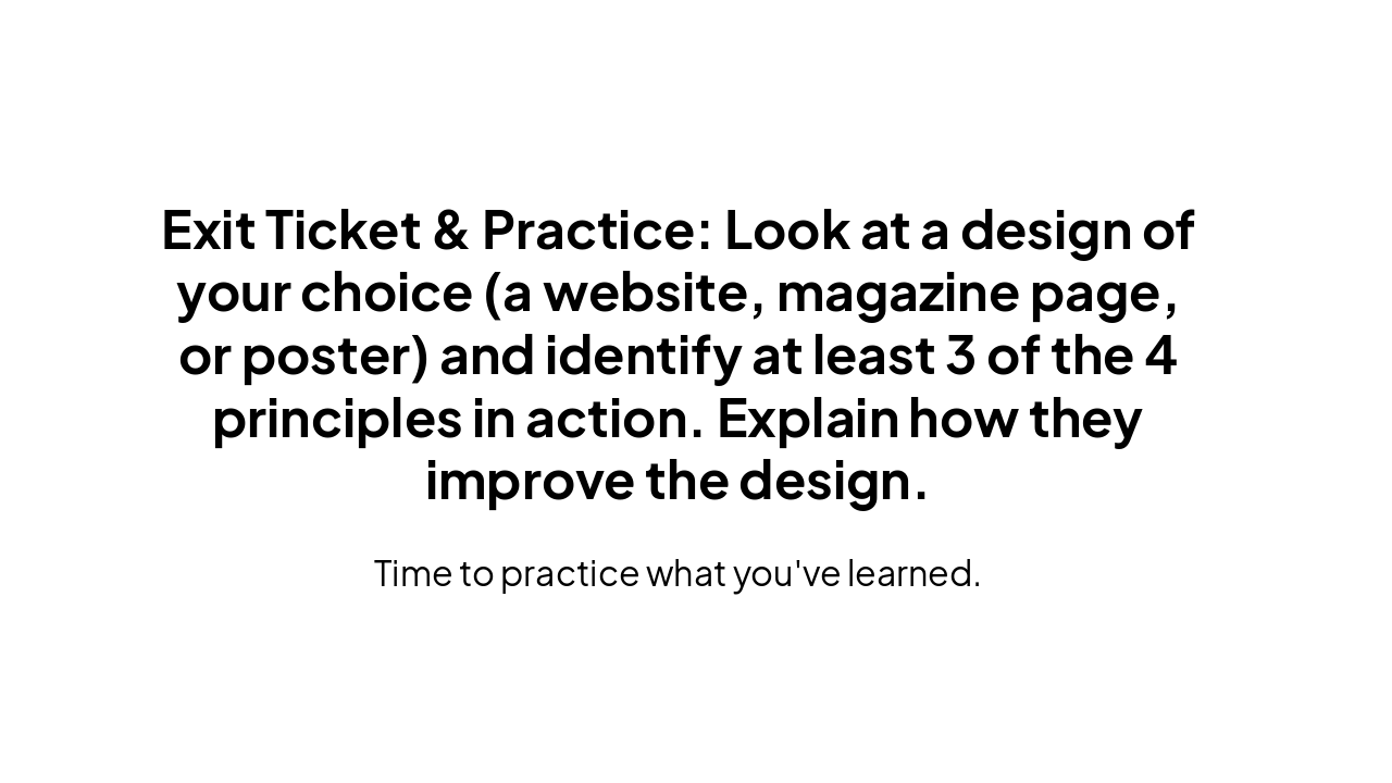 Slide 11 - Exit Ticket