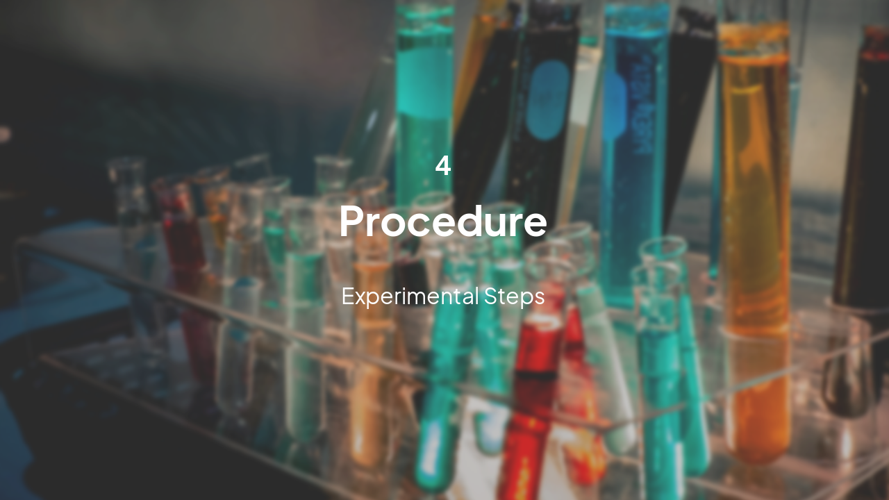 Slide 9 - 4. Procedure