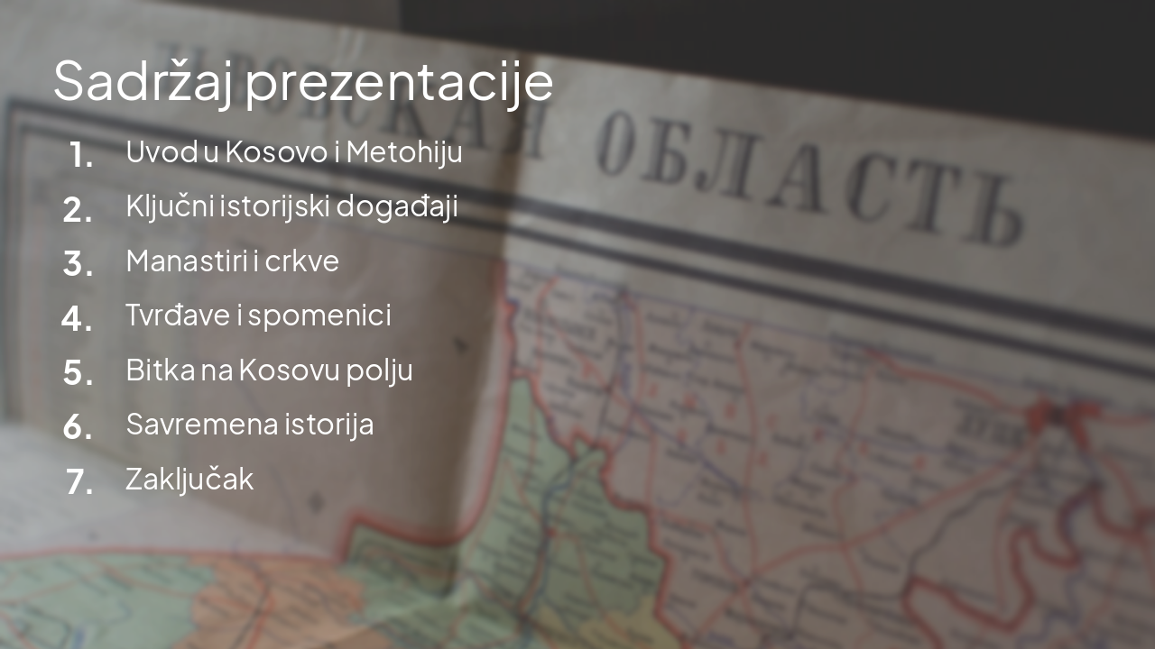 Slide 2 - Sadržaj prezentacije