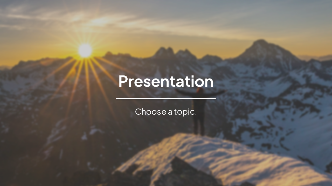 Slide 1 - Presentation