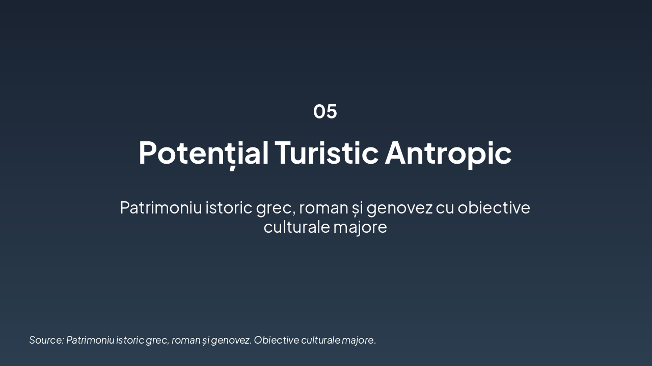 Slide 6 - Potențial Turistic Antropic