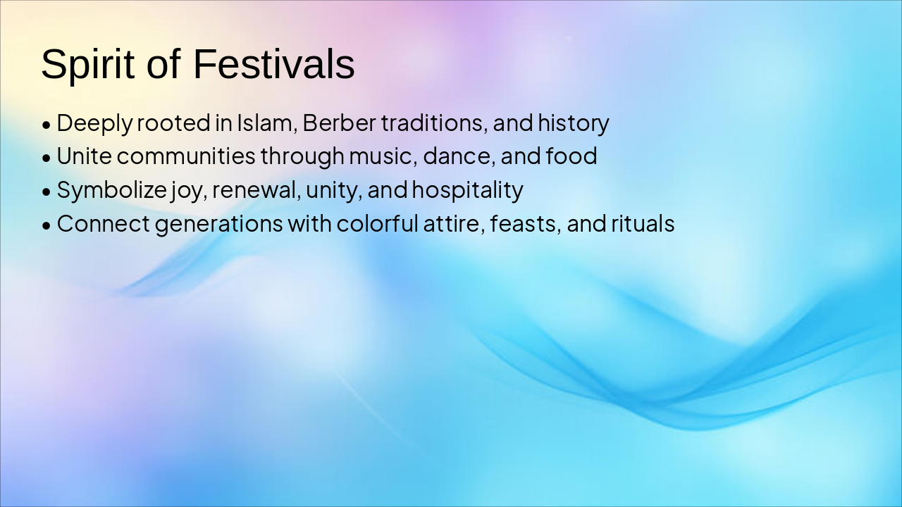 Slide 3 - Spirit of Festivals