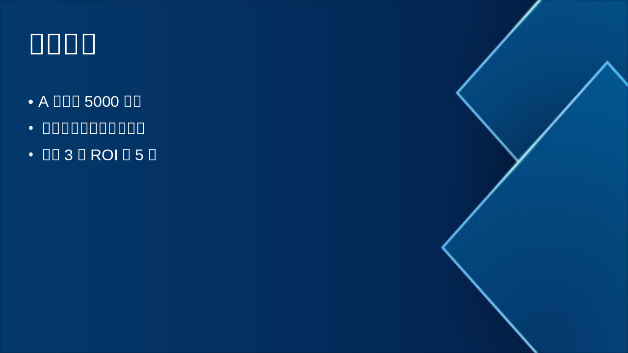 Slide 16 - 投资计划