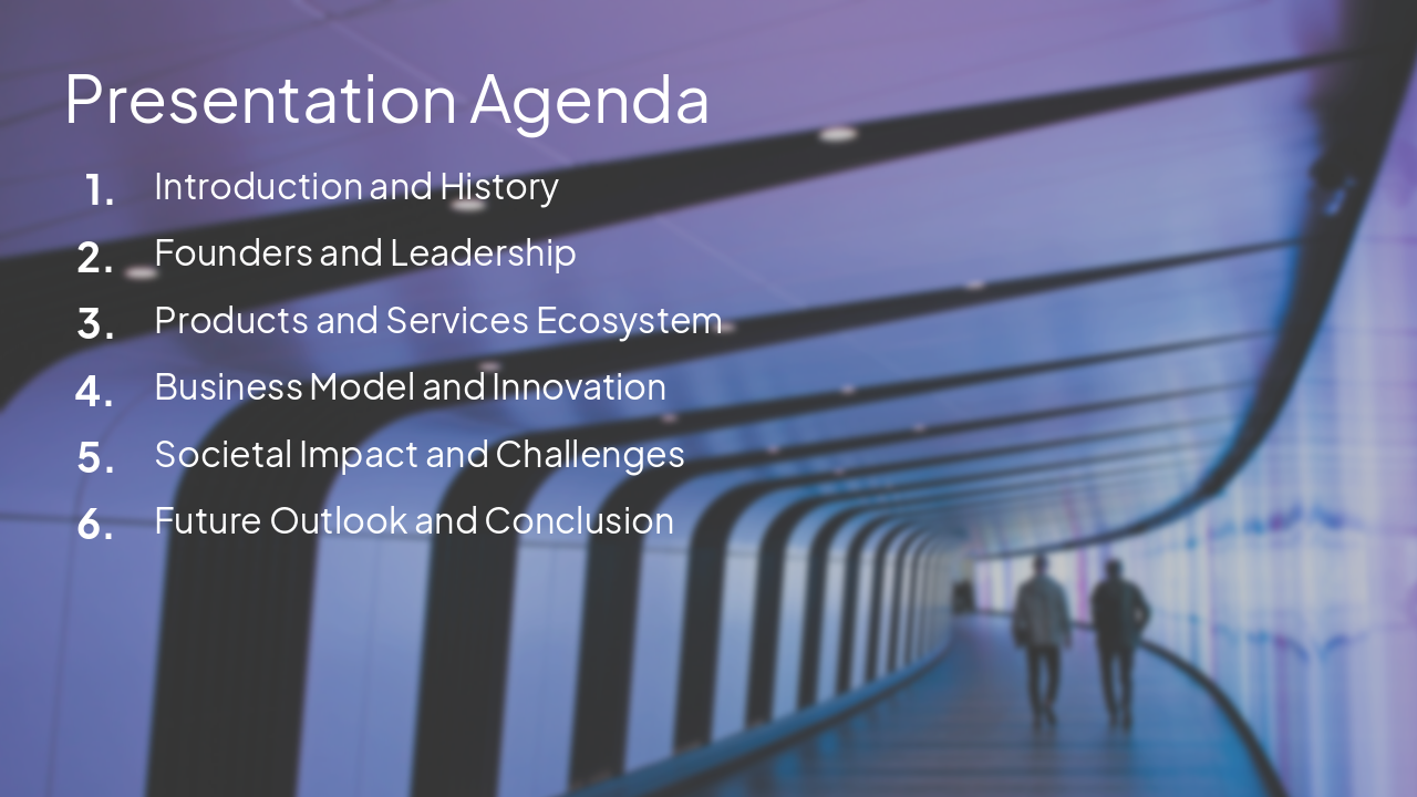Slide 2 - Presentation Agenda