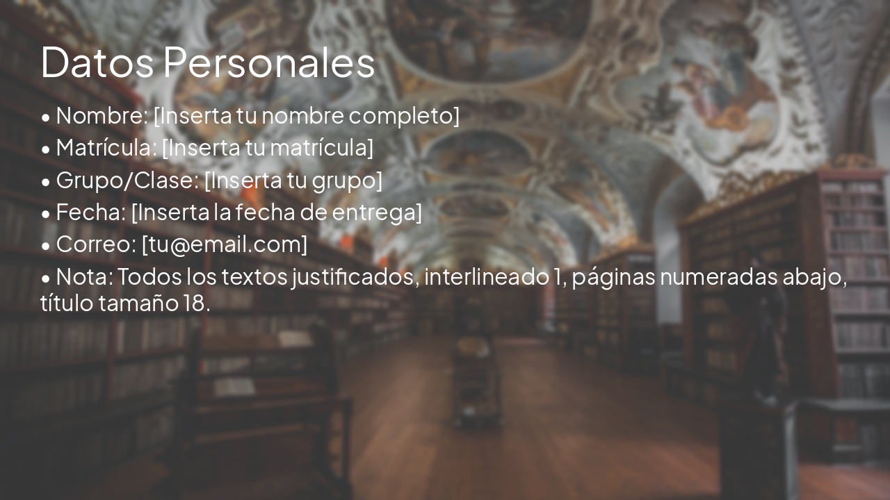 Slide 4 - Datos Personales