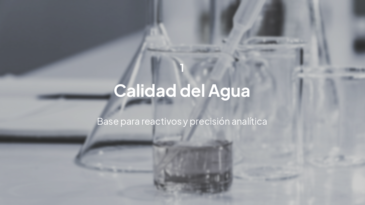 Slide 5 - Importancia de la Calidad del Agua