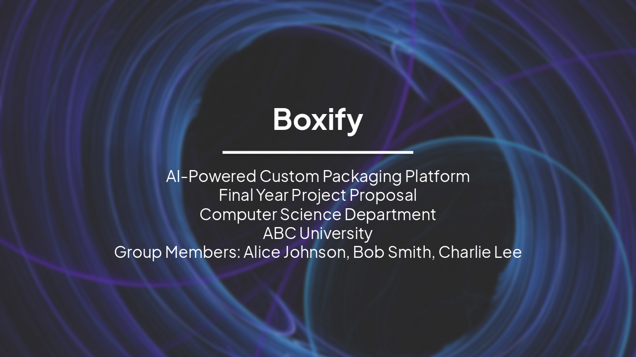 Slide 1 - Boxify