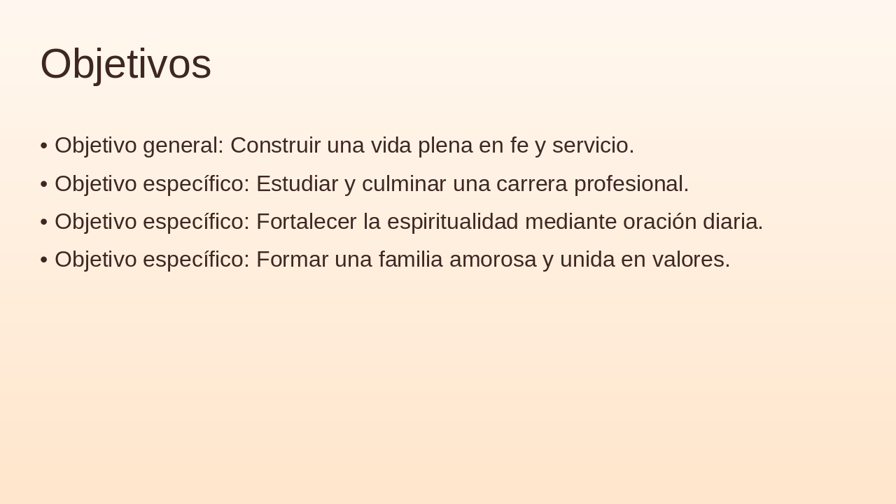 Slide 9 - Objetivos