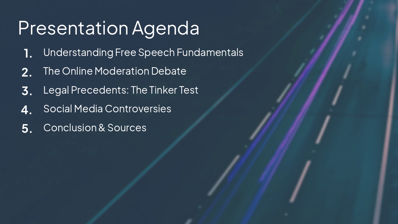 Slide 2 - Presentation Agenda