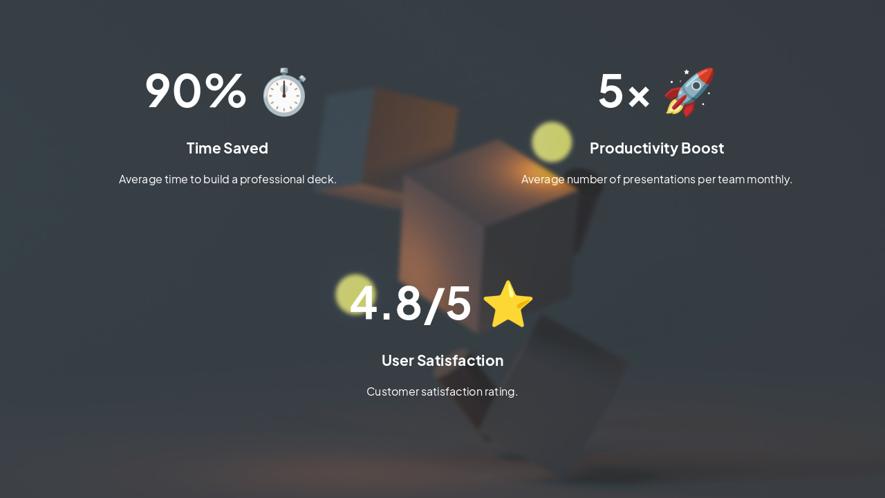 Slide 5 - Quantifiable Efficiency Gains