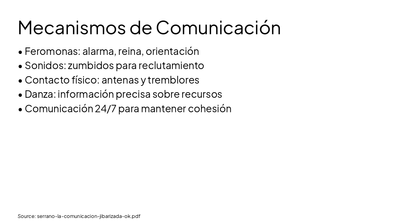 Slide 13 - Mecanismos de Comunicación