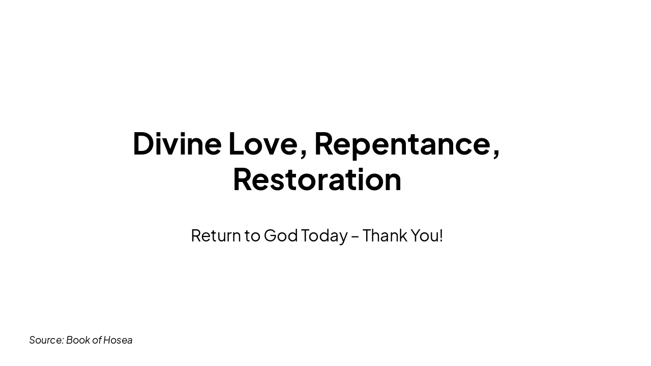 Slide 9 - Conclusion