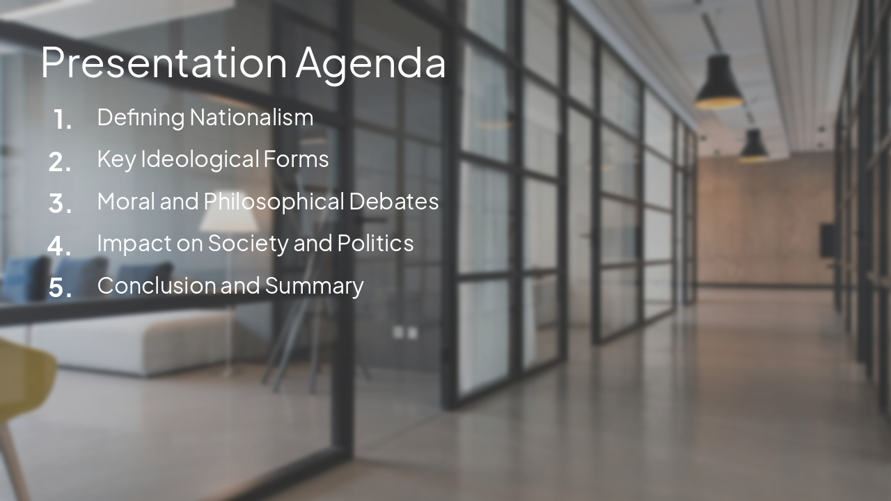 Slide 2 - Presentation Agenda