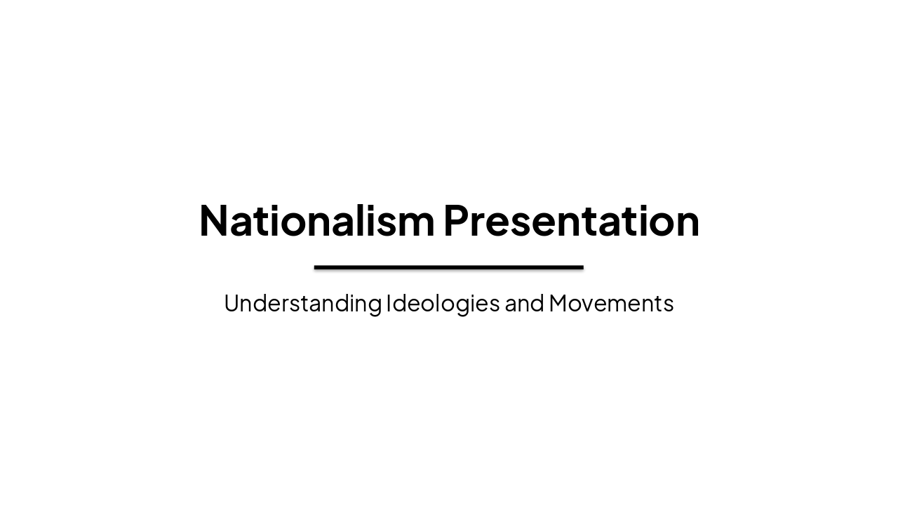 Nationalism: An Overview of Ideologies and Impacts