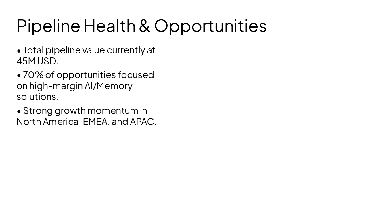 Slide 5 - Pipeline Health & Opportunities
