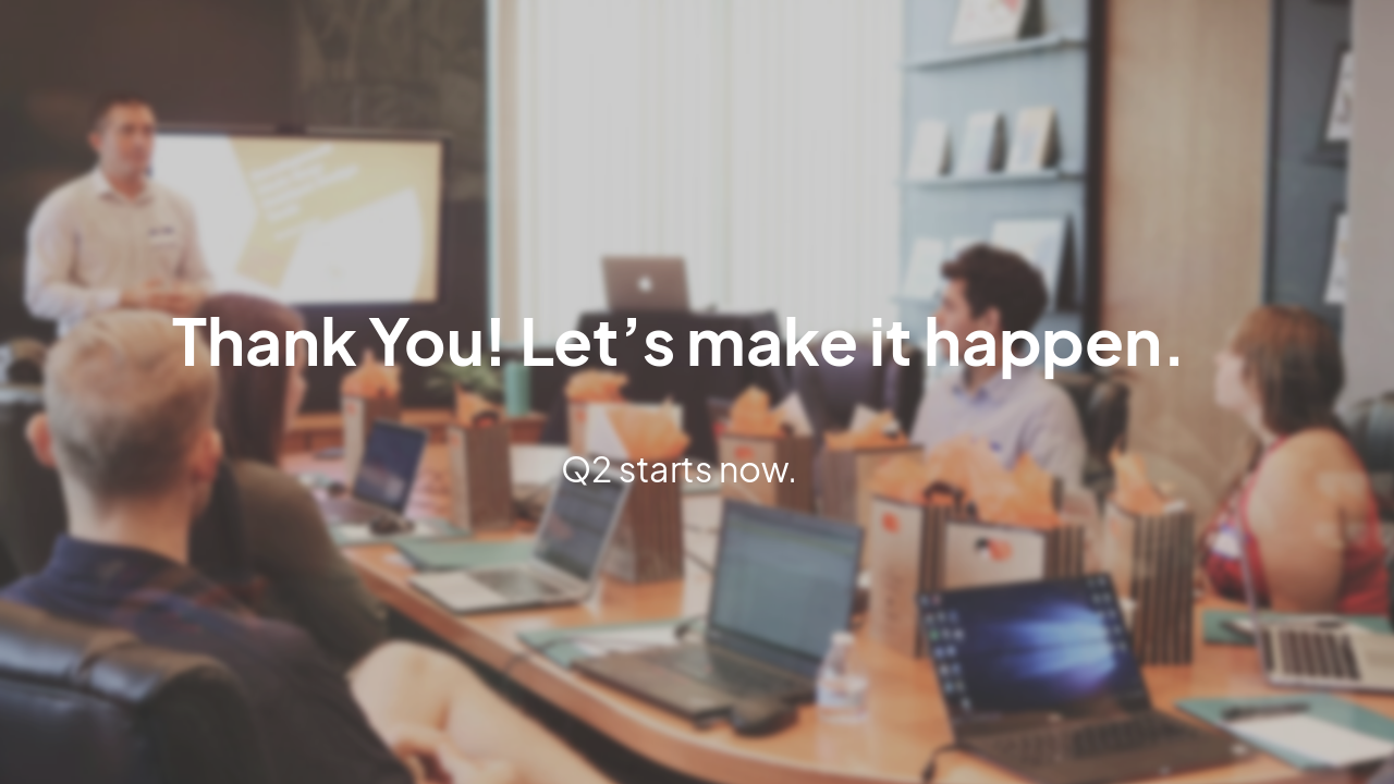 Slide 16 - Closing & Thank You