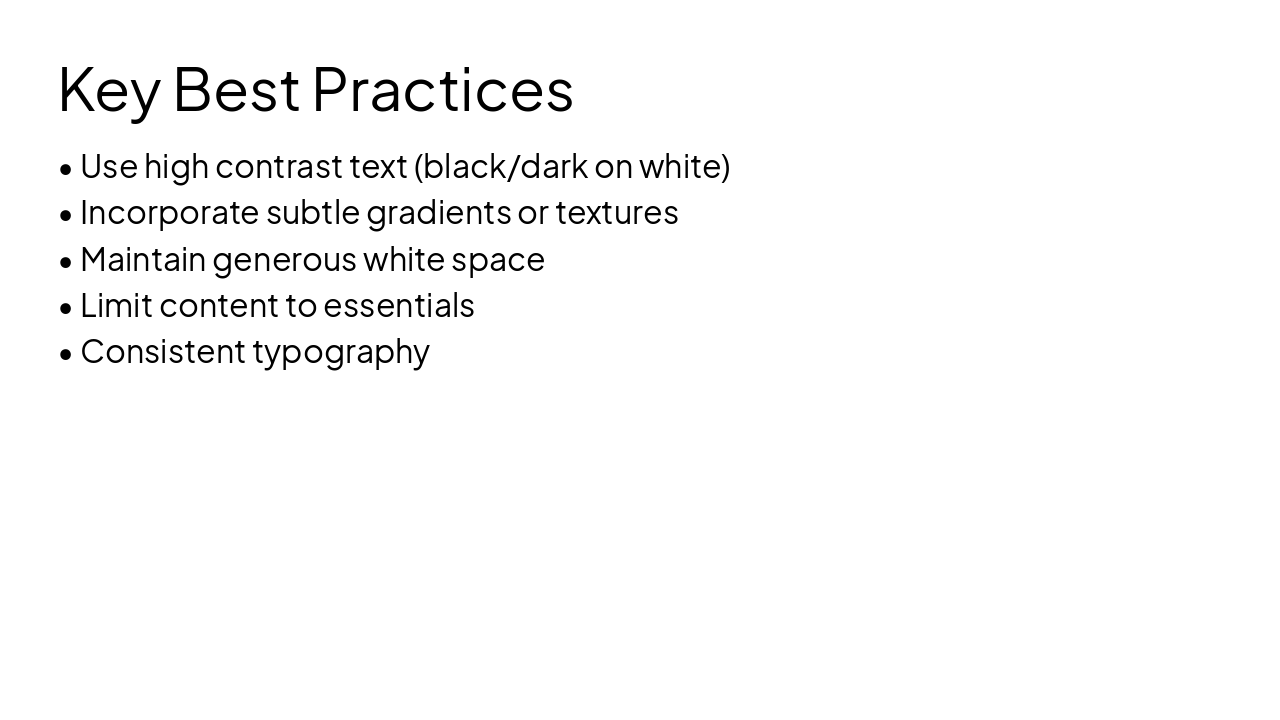 Slide 7 - Key Best Practices