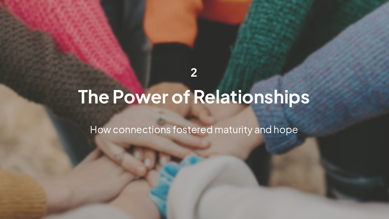 Slide 6 - Part II: The Power of Relationships