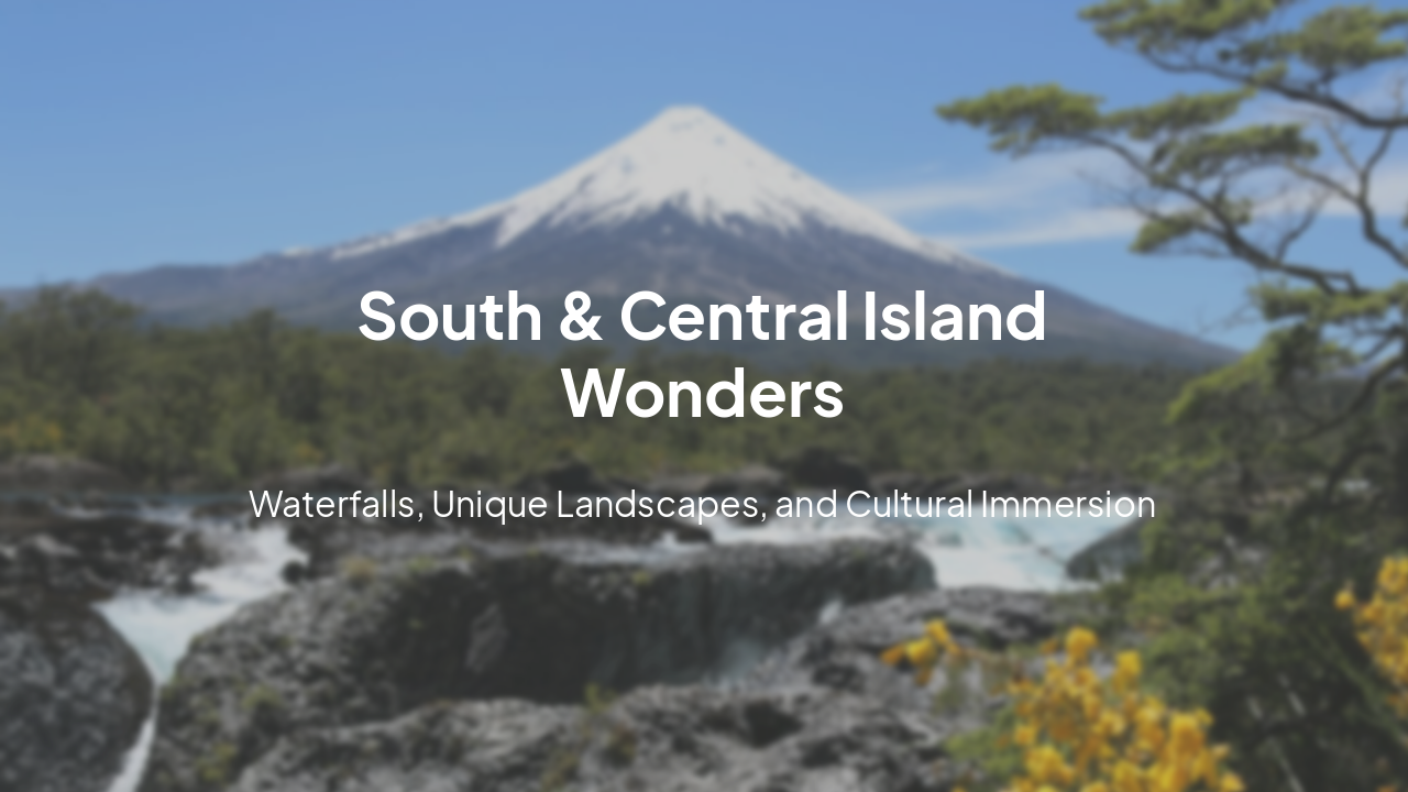 Slide 6 - Day 2: South & Central
