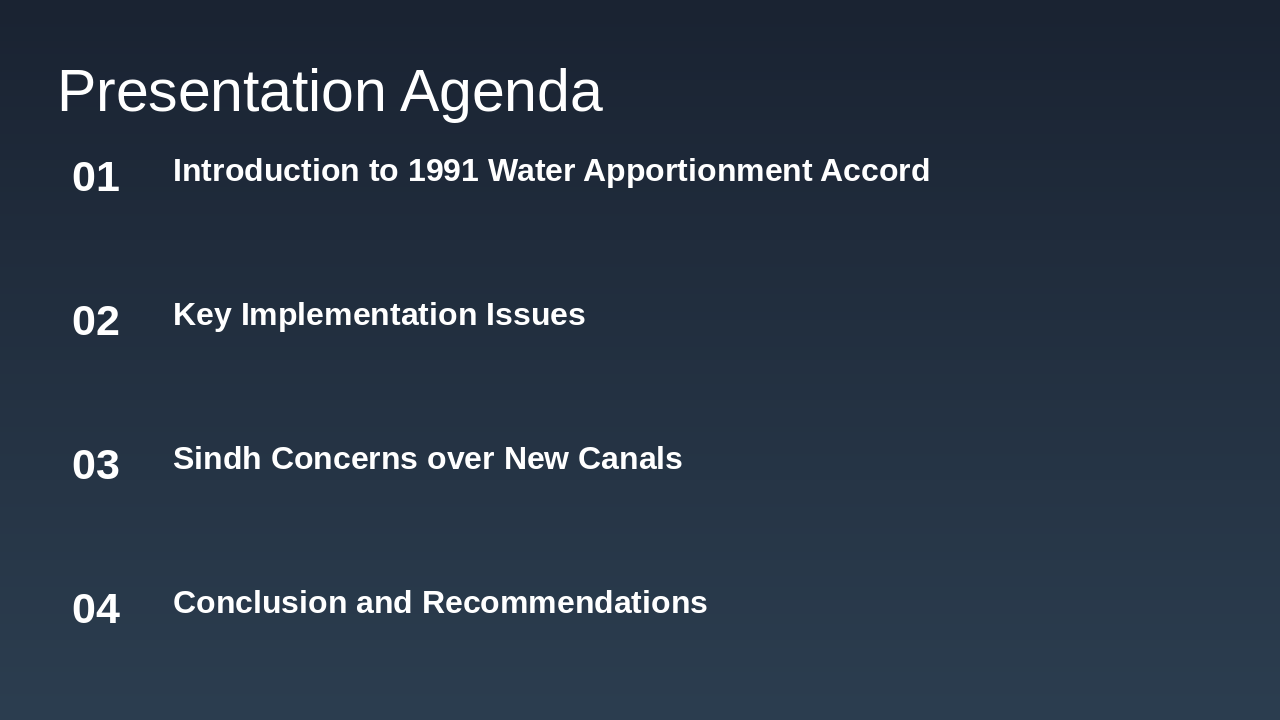 Slide 2 - Presentation Agenda