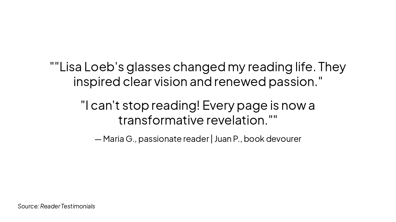 Slide 6 - What Readers Say