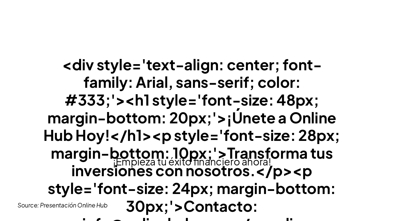 Slide 8 - ¡Únete a Online Hub Hoy!