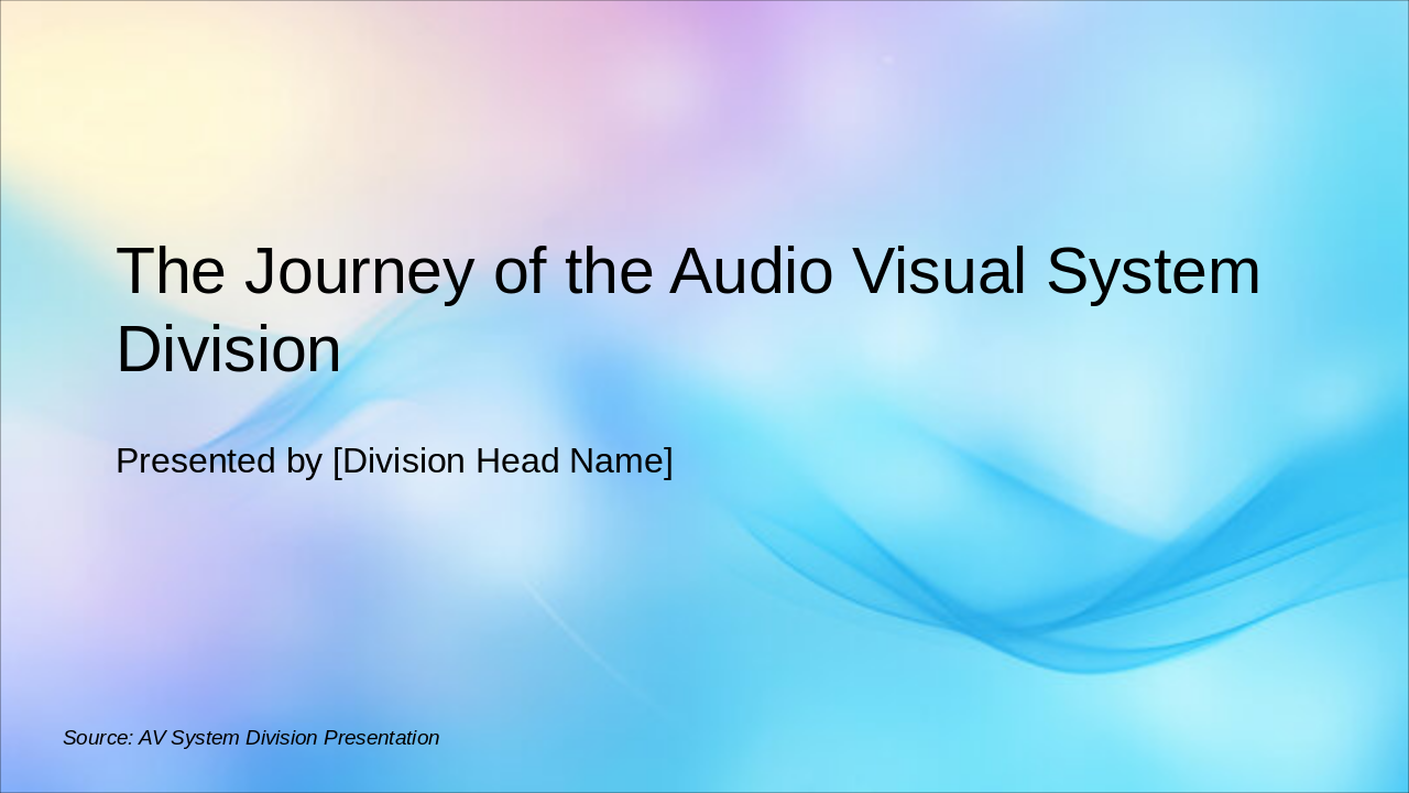 AV Division Journey: 2025 Wins & 2026 Vision (41 chars)