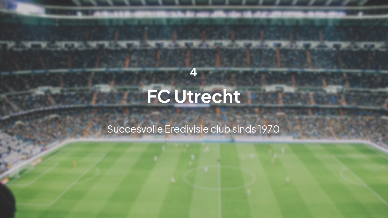 Slide 12 - FC Utrecht