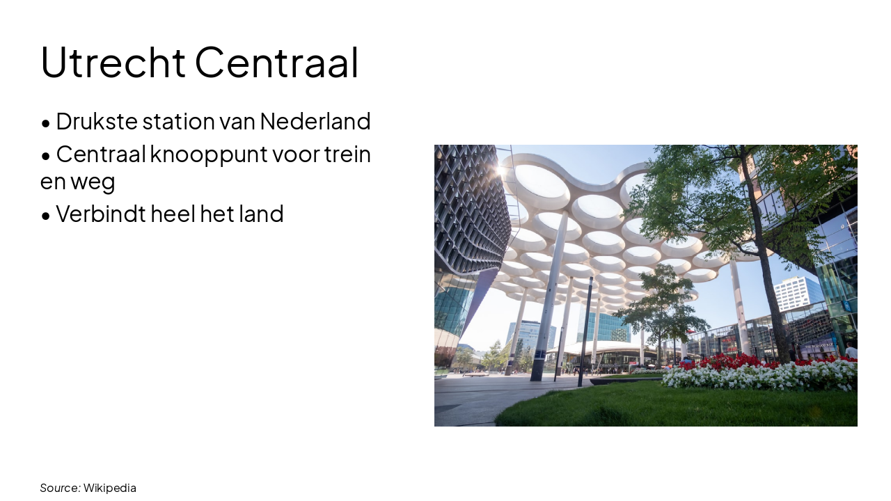 Slide 8 - Utrecht Centraal