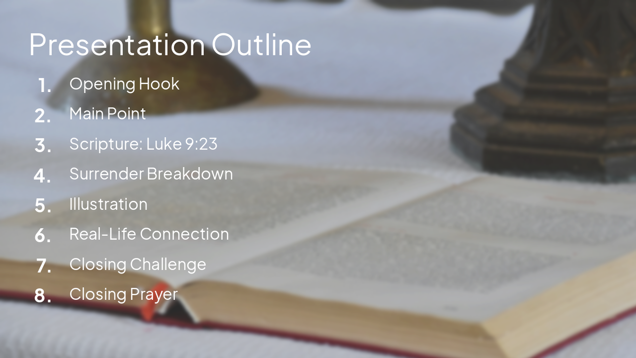 Slide 2 - Presentation Outline