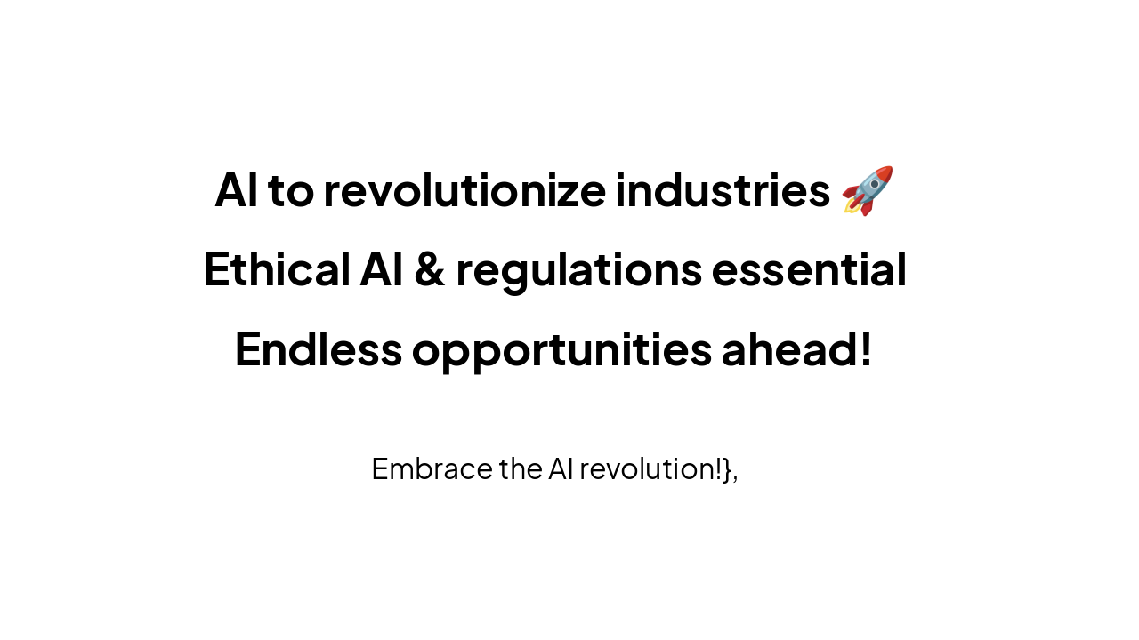 Slide 5 - Future of AI