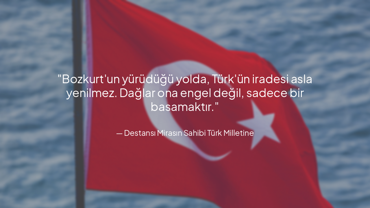 Slide 7 - Türk Ruhu ve Bozkurt İdealizmi