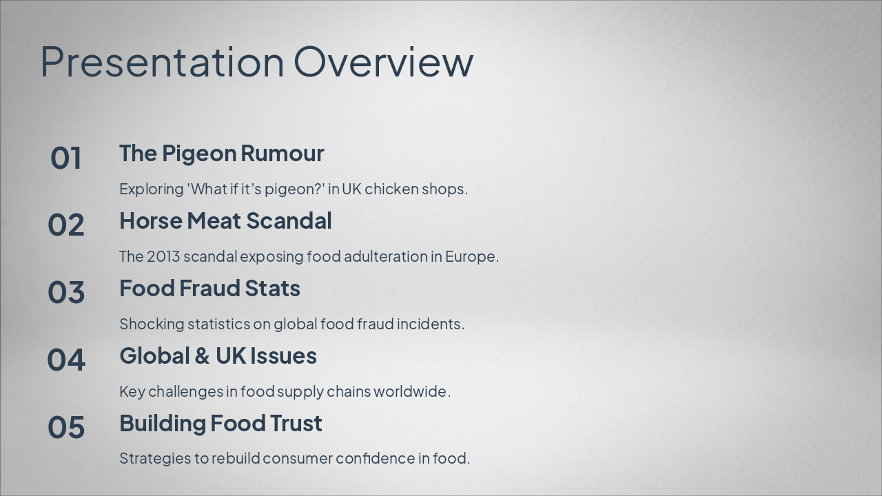 Slide 2 - Presentation Overview